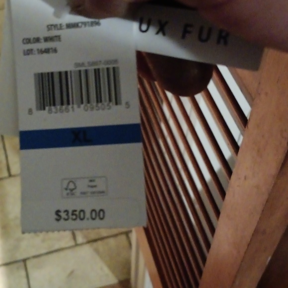 Micheal kors coat x-L white - Picture 2 of 5